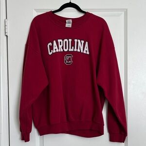 Carolina Graphic Crewneck Sweatshirt - Red